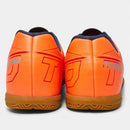 Chuteira Futsal Umbro Techno Unissex - Laranja+Marinho