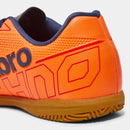 Chuteira Futsal Umbro Techno Unissex - Laranja+Marinho