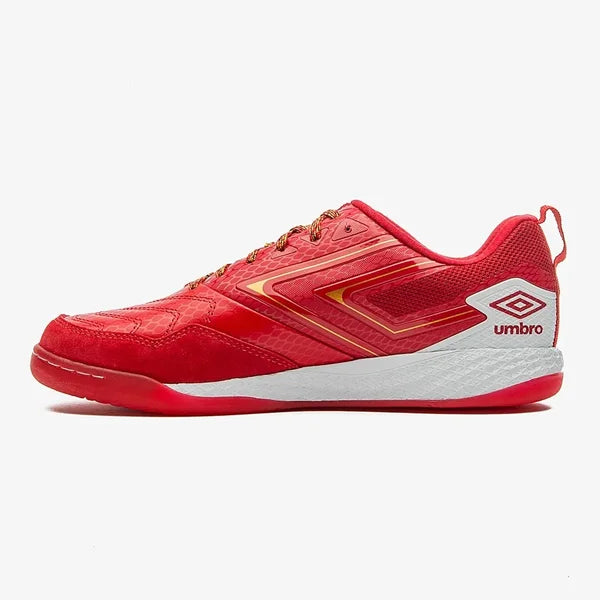 Chuteira Futsal Umbro Pro 5 Bump Dragon Year - Vermelha