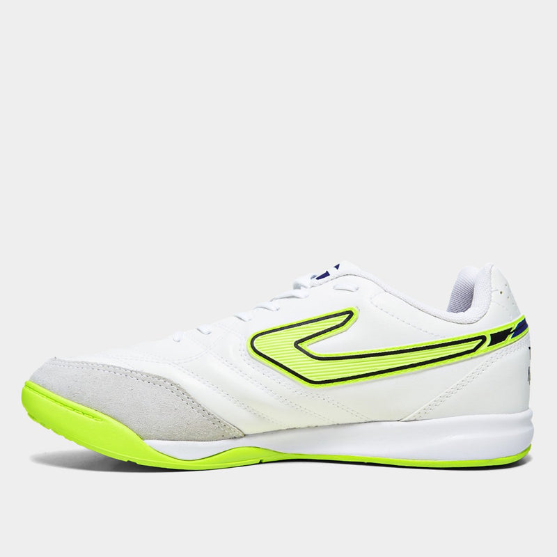 Chuteira Futsal Topper Maestro Club V Unissex - Branco+Verde