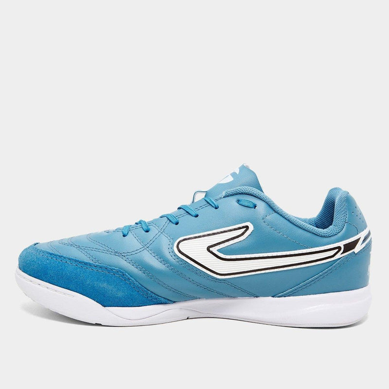 Chuteira Futsal Topper Maestro Club V Prisma Unissex - Azul+Branco