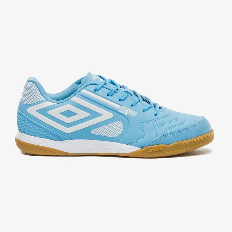 Chuteira Futsal Umbro Pro 5 Bump Club - Azul