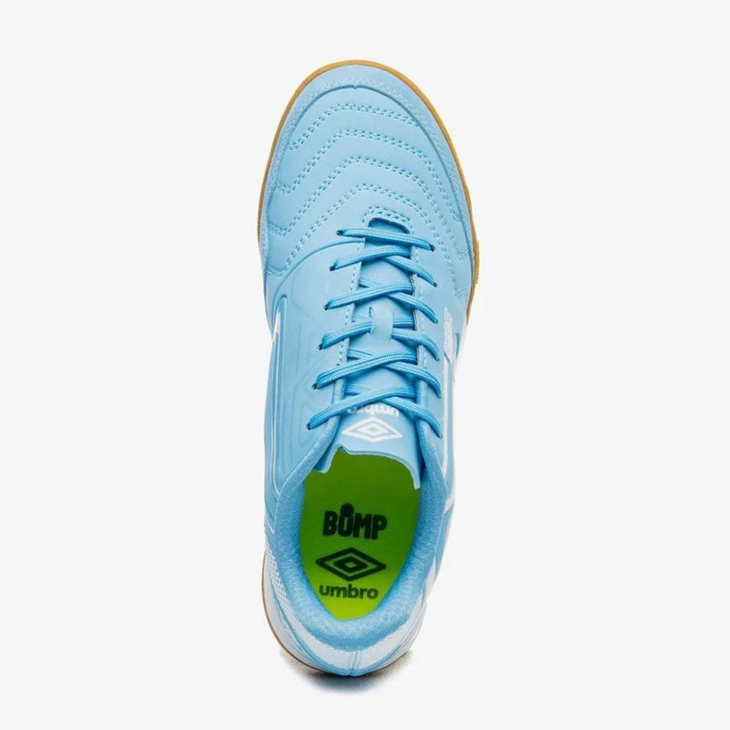 Chuteira Futsal Umbro Pro 5 Bump Club - Azul