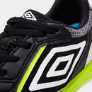 Chuteira Futsal Umbro Pro Challenge Uptake Unissex - Preto+verde